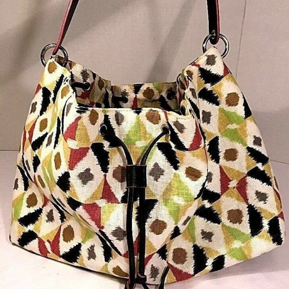 Stephanie Johnson Multicolor Fabric Shoulder Bag